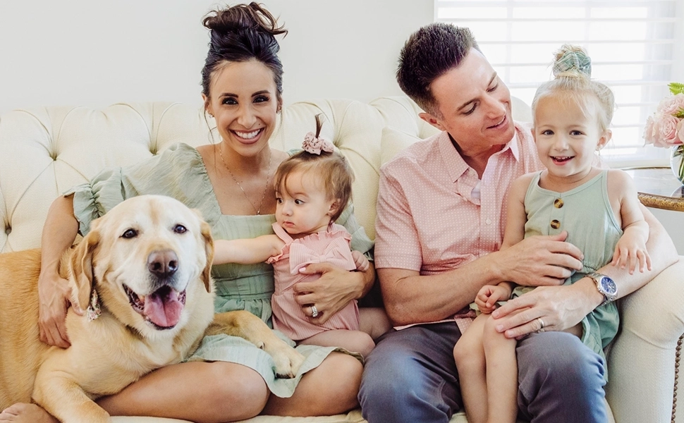 Samantha Myers and family