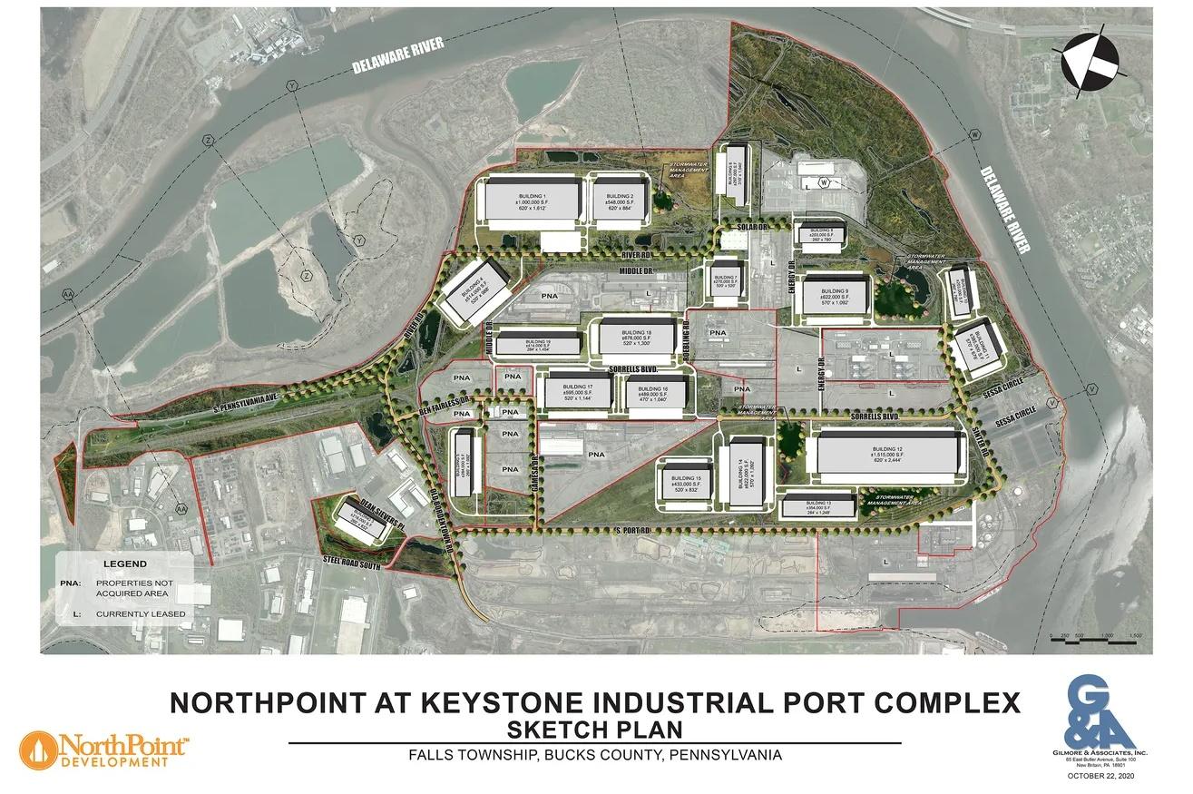 NorthPoint Development recently went to settlement on its reported $160 million purchase of 1,800 acres of the U.S. Steel site in Falls. Northpoint2